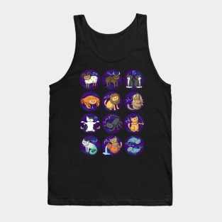 Cats of the Zodiac Tank Top